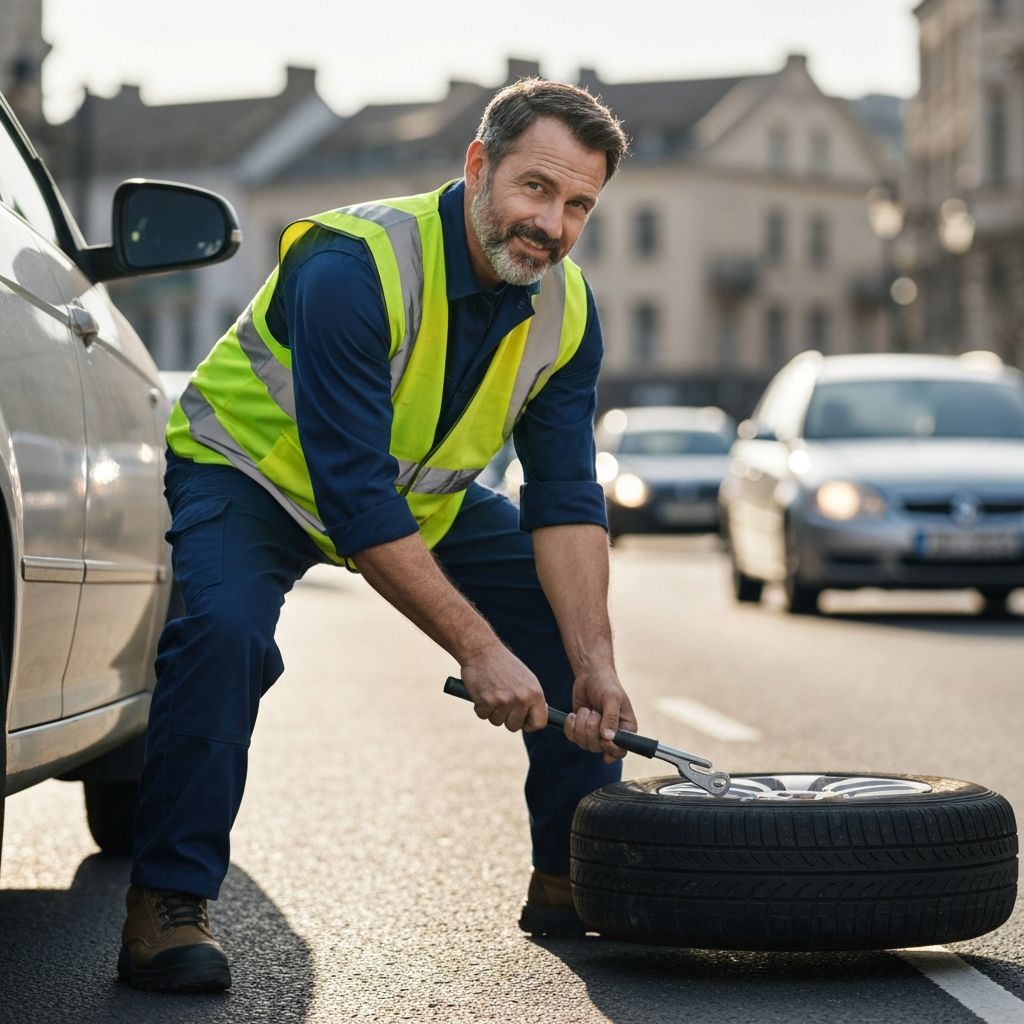 Professional mobile tyre fitting service in London