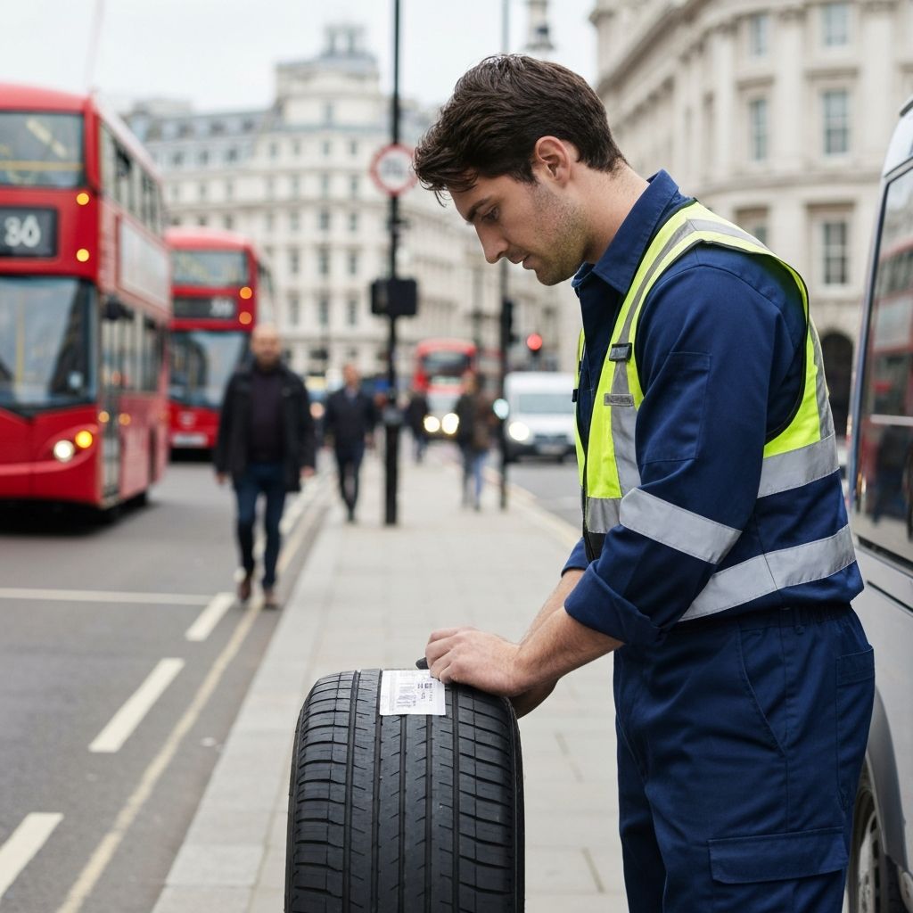 Professional mobile tyre fitting service